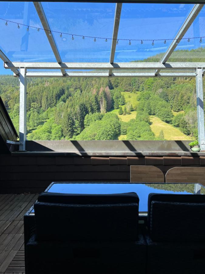 Bollenlodge - Ferienwohnung Mit Ausblick Und Top Lage Todtnau Esterno foto